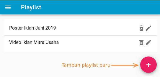 Daftar playlist